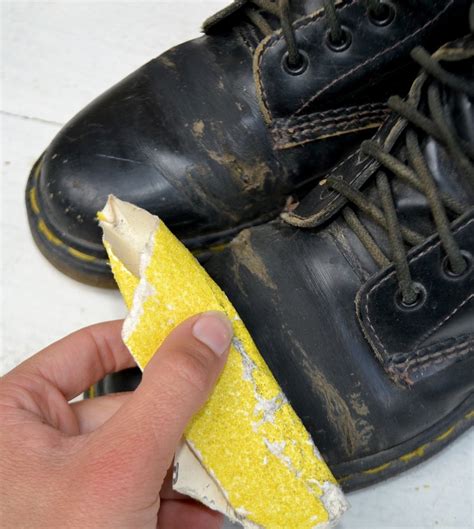 repair hole in leather boot